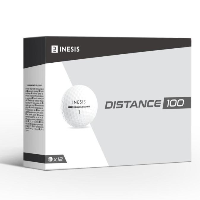 Decathlon Inesis Distance 100 Golf Ball