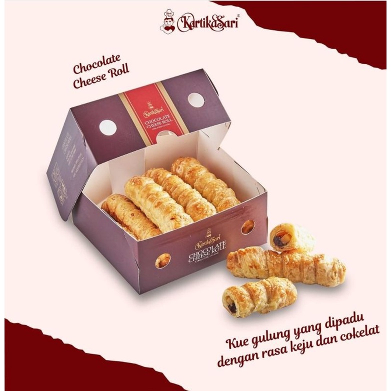 

Chocolate Cheese Roll Kartika Sari