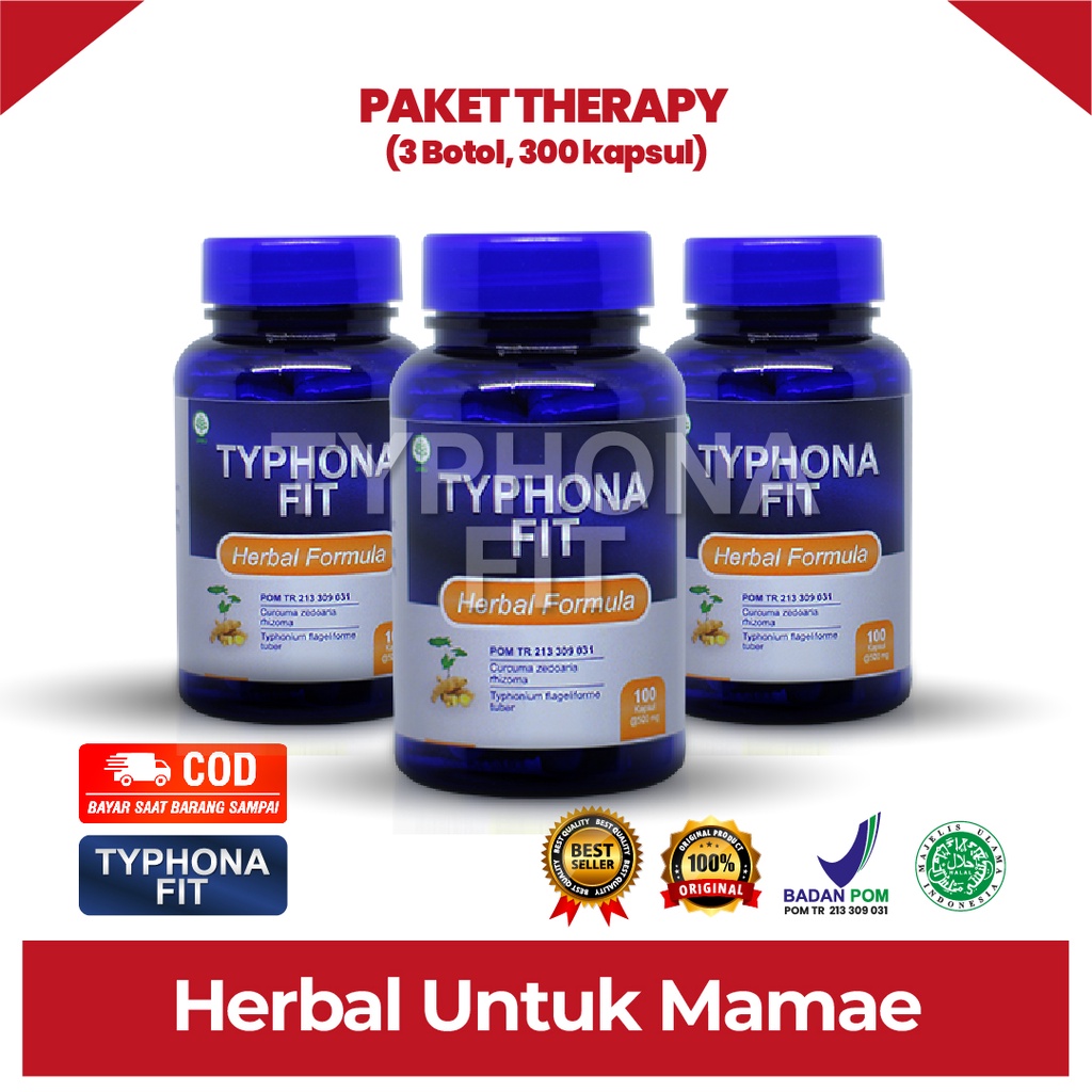 HERBAL ATASI MAMAE -  Typhona Fit 100% ASLI BPOM