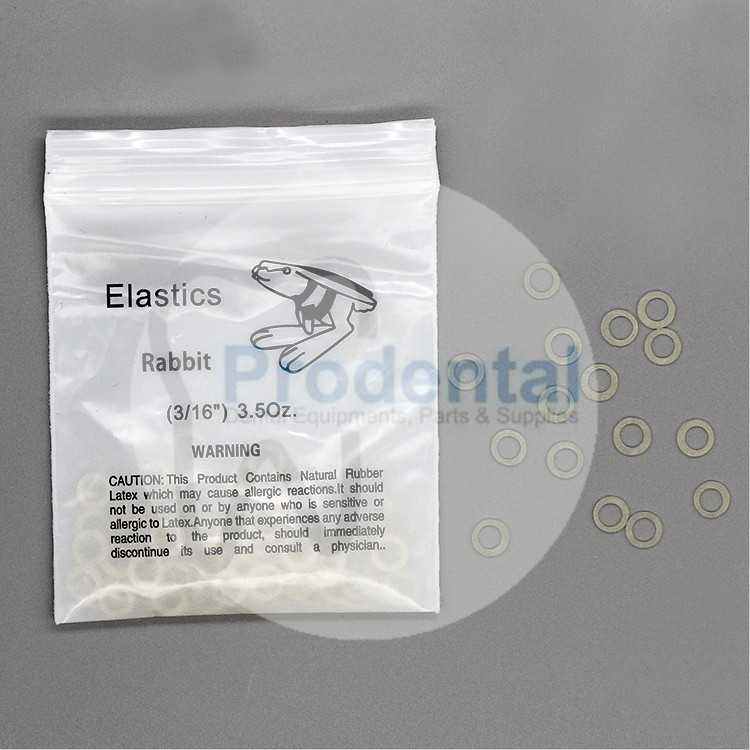 Karet elastik gigi ortho behel dental rubber band elastis karet elastic oz kawat gigi renggang 3/16 3.5oz