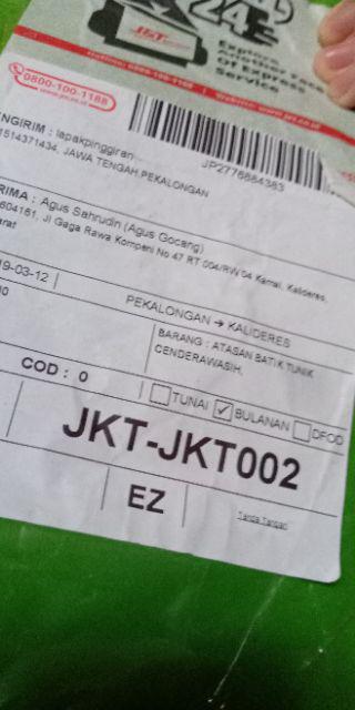 Atasan Batik Tunik Cenderawasi