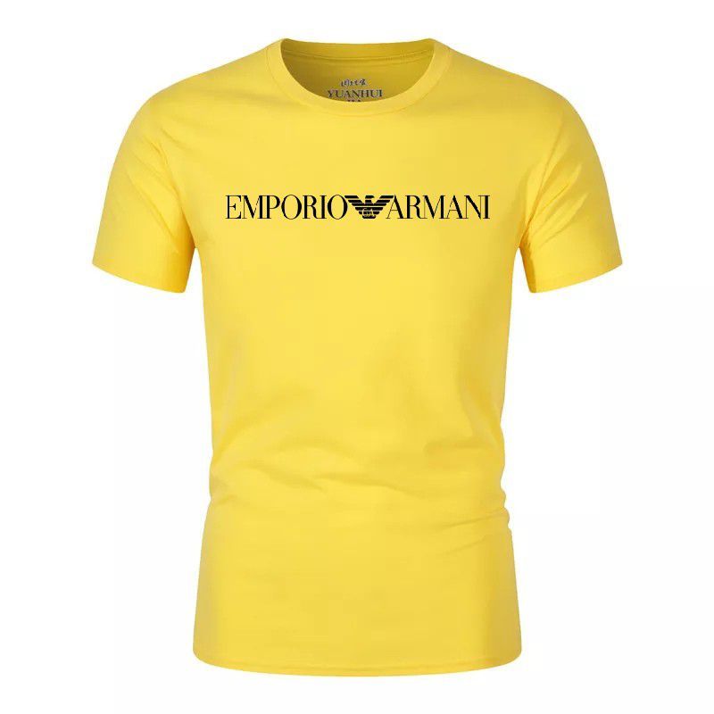 Hokyshop92 Kaos Distro Pria Emporio Arman Lengan Pendek Tshirt Oblong Lelaki Dewasa Cod