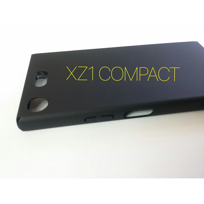 Case / Cover / Hardcase Sony Xperia XZ1 Compact / XZ 1 Mini Black Edition