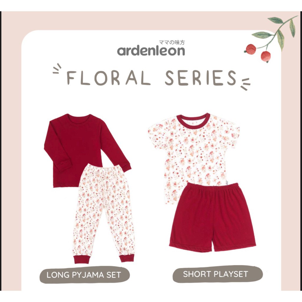 Ardenleon Long Pyjama Set / Piyama Anak Bayi