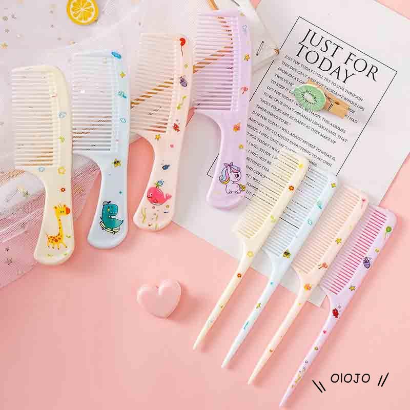 2pcs / Set Sisir Rambut Motif Kartun Hewan Untuk Anak - ol2