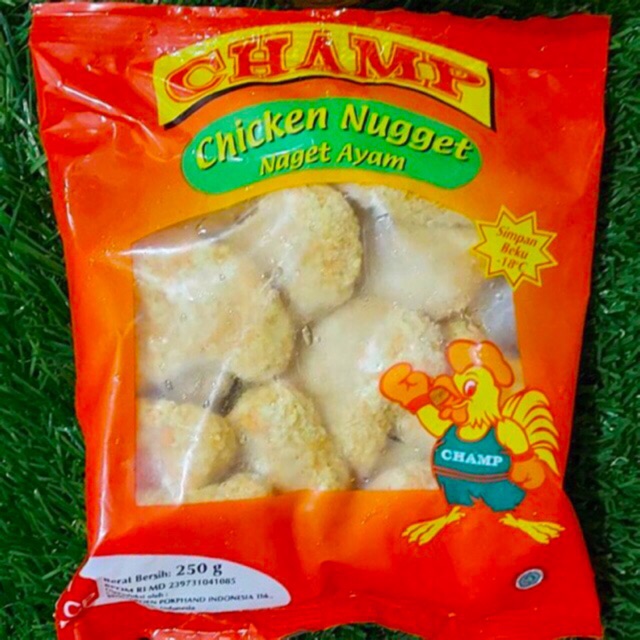 

Frozen Food Chicken Nugget CHAMP 250gr