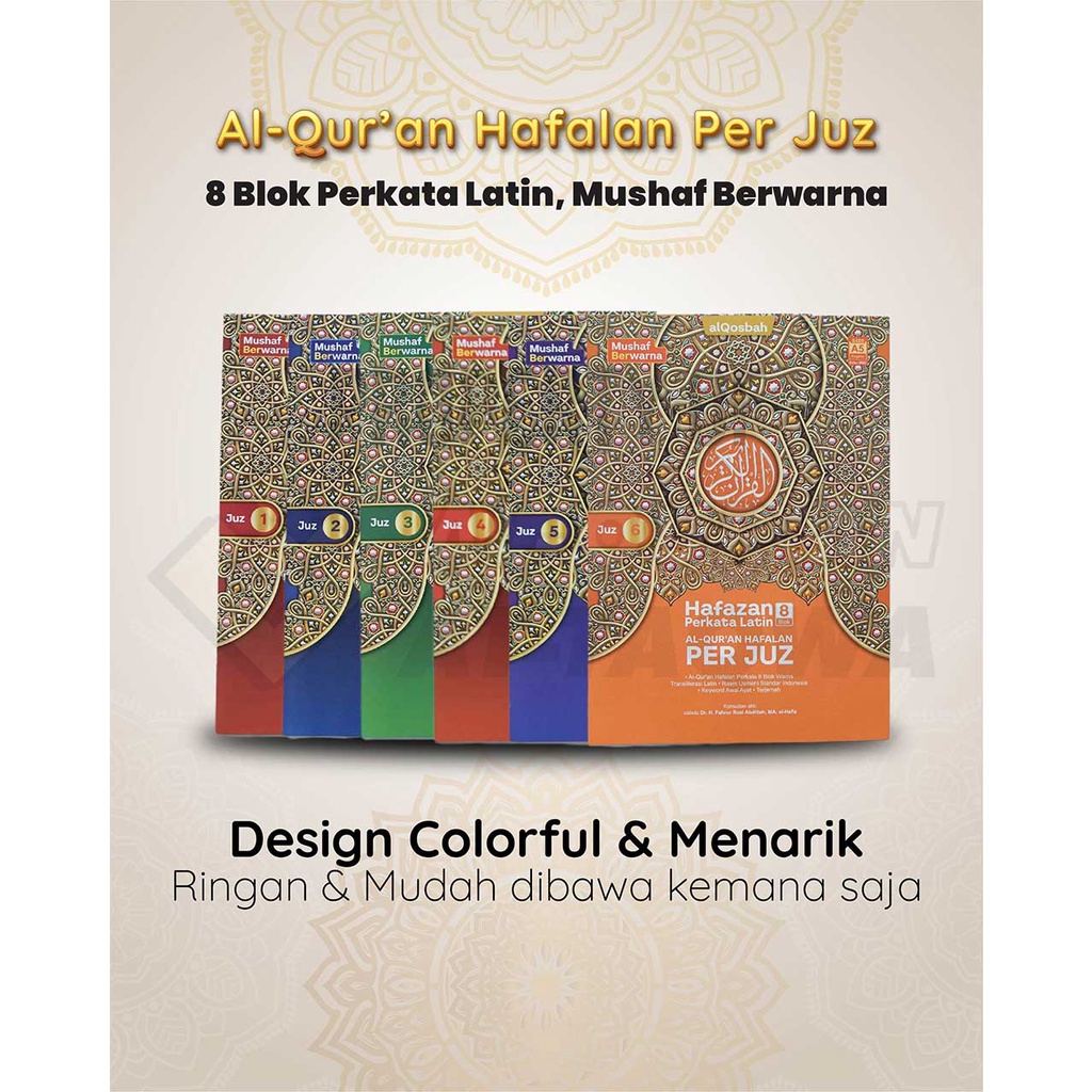 Al-Qur'an Per Juz 30 Buku Mudah Hafal + Ngaji + Tadarus-2