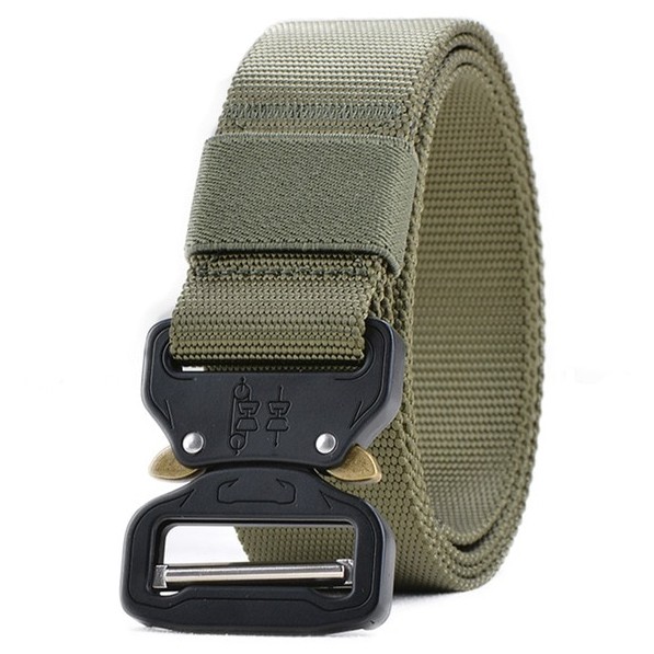 [MODIS EUY!] - Miluota Sabuk Pria Canvas Army Military Tactical 125cm - [toserba_emak]