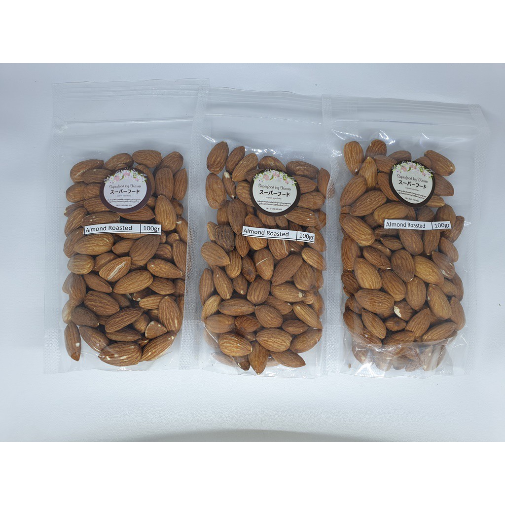 

Kacang Almond Panggang 100gr | PCOS & Asi Booster