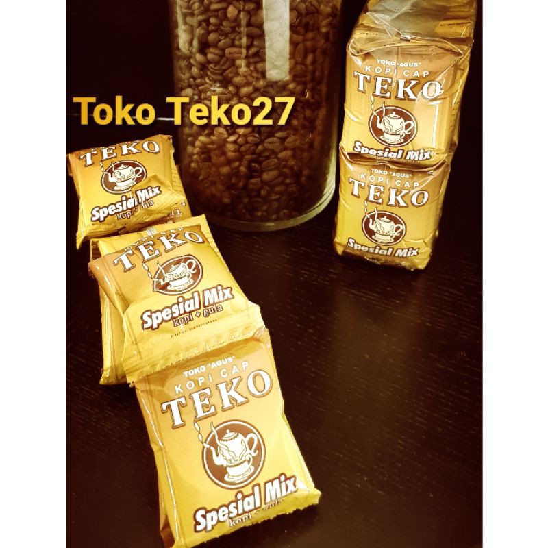 

KOPI CAP TEKO GULA 25gr ( 1pak isi 20 sachet @25gr) KOPI LOKAL BOGOR