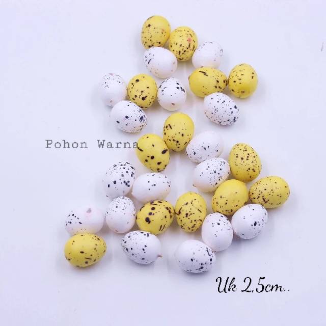 Miniatur sangkar burung / Telur palsu burung /Telur palsu / telur spon