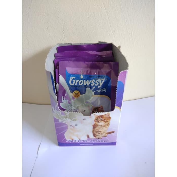 Susu Kucing Growssy 20Gr SASET / Sachet Growsy Milk Cat