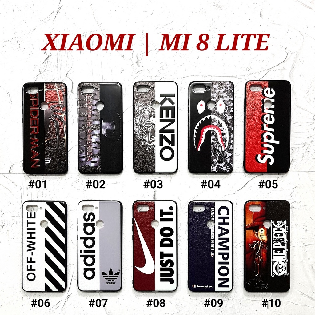 [ BUY 1 GET 1 FREE ] FMS - XIAOMI MI 8 LITE REDMI GO 5A 6A 7 REDMI NOTE 7 5 5 PRO 6 6 PRO | MAN OF STYLE Soft Hard Case Kombinasi Motif Hero
