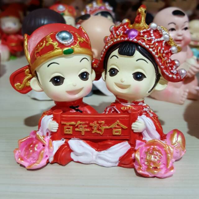 Pajangan couple pengantin wedding