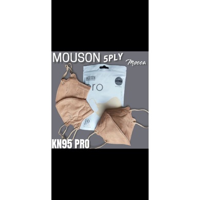 MASKER KN95 MOUSON PRO 5PLY ISI 10PCS PREMIUM MASK