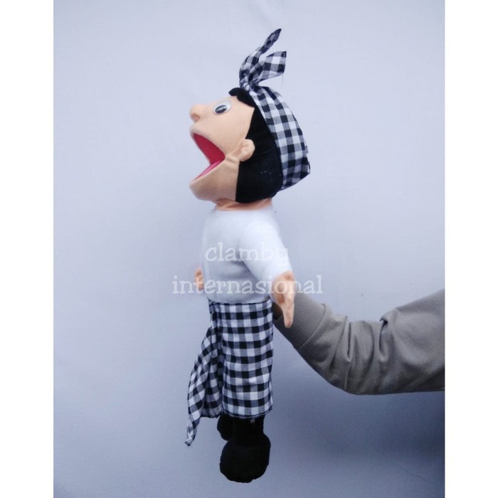Boneka Panggung Muppet Adat Bali Cewek &amp; Cowok | Boneka Bercerita
