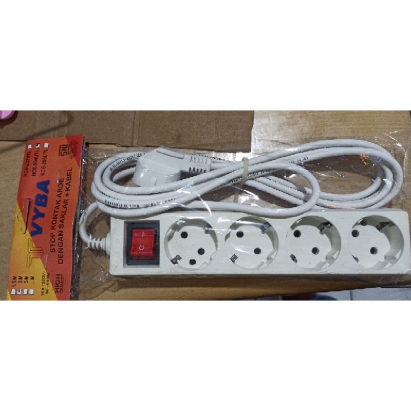 STOP KONTAK, STOP KONTAK KABEL, STOP KONTAK 3 METER MURAH BAGUS