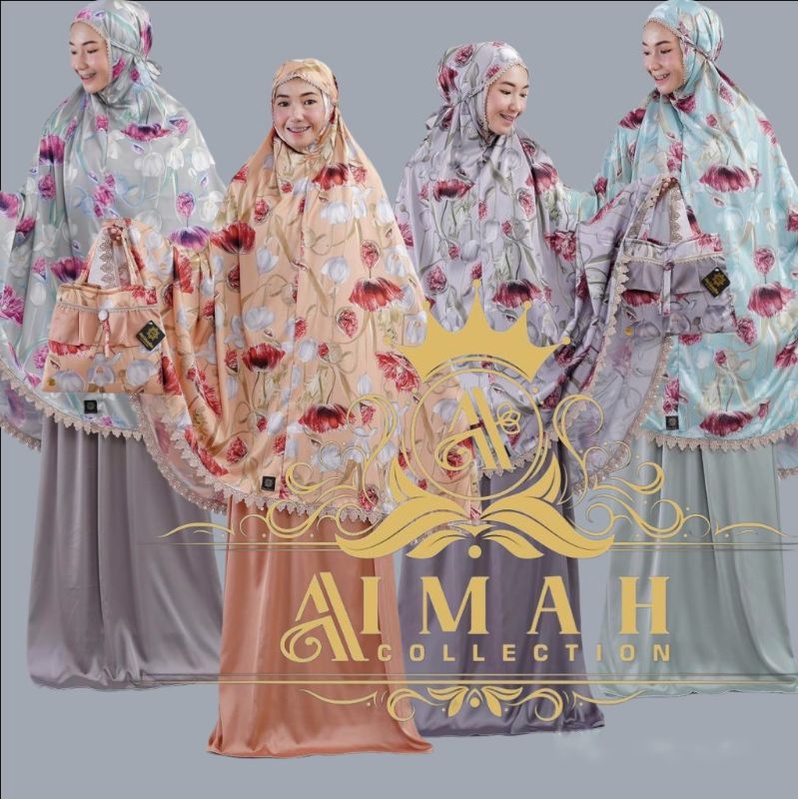 BISA CoD mukenah armani alluer &quot; aimah preium&quot;membuat tampil cantik dan elengan