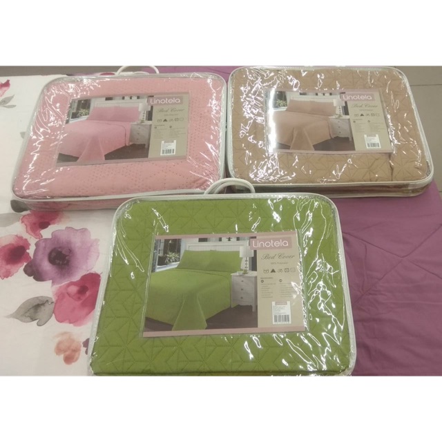 BEDCOVER POLOS LINOTELA INFORMA/ BED COVER POLOS LEMBUT / SELIMUT POLOS INFORMA/ BEDCOVER INFORMA