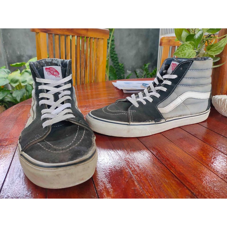 Vans Sk8 hi navy original second bekas preloved size EUR 43/US 9