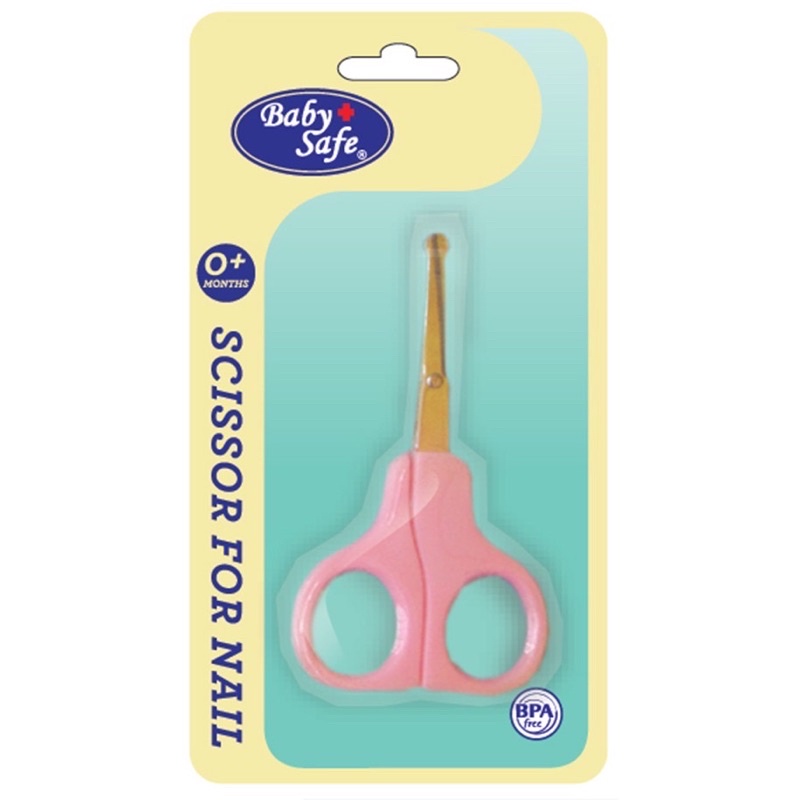 Baby Safe Scissor For Nail / Gunting Kuku BD249-7