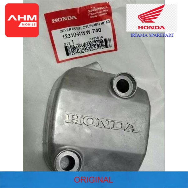 12310-KWW-740 Cover Cylinder Head Tutup Mesin Klep Blade 110 Revo 110 2011 2012 Karbu Revo Fi "