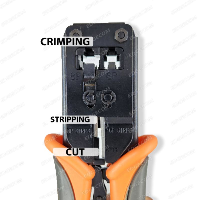 GOLDTOOL Crimping Tool Double RJ45 dan RJ11 TTK-508 / Tang Crimping