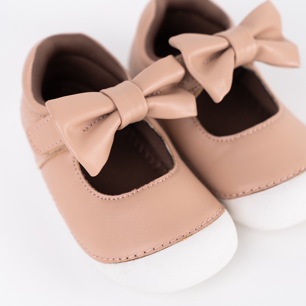 KIYO Aiko Prewalker Shoes - Sepatu Anak Bayi Balita Lucu Flats Flat Shoes Pita Ribbon Cewe Baby Girl
