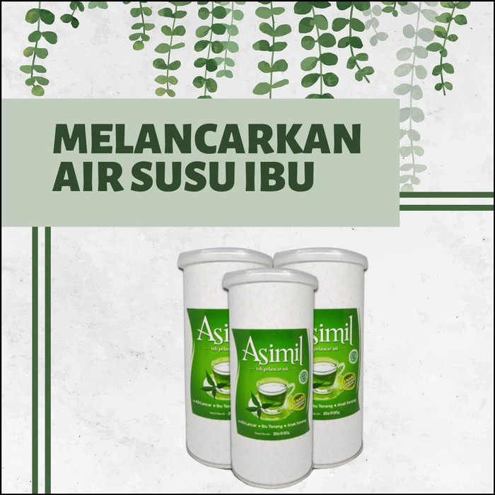 ASIMIL Asi Booster Minuman Pelancar ASI Ibu Hamil Menyusui - Teh Pelancar Asi