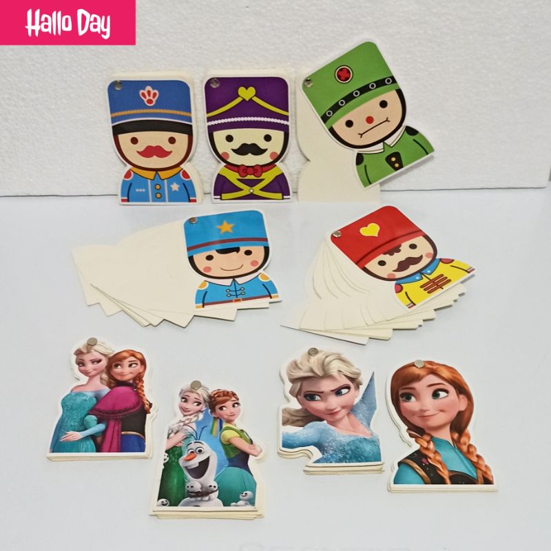 

HD Flash Card Word Kertas Polos Memo Catatan Ring/Buku Mini Ring Saku