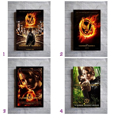 POSTER film The Hunger Games dekorasi hiasan dinding ruang tamu minimalis cafe kamar tidur