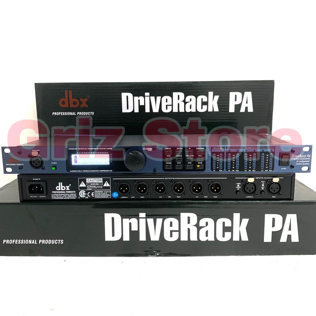 Speaker Management DBX DriveRack PA / DBX PA Digital Crossover
