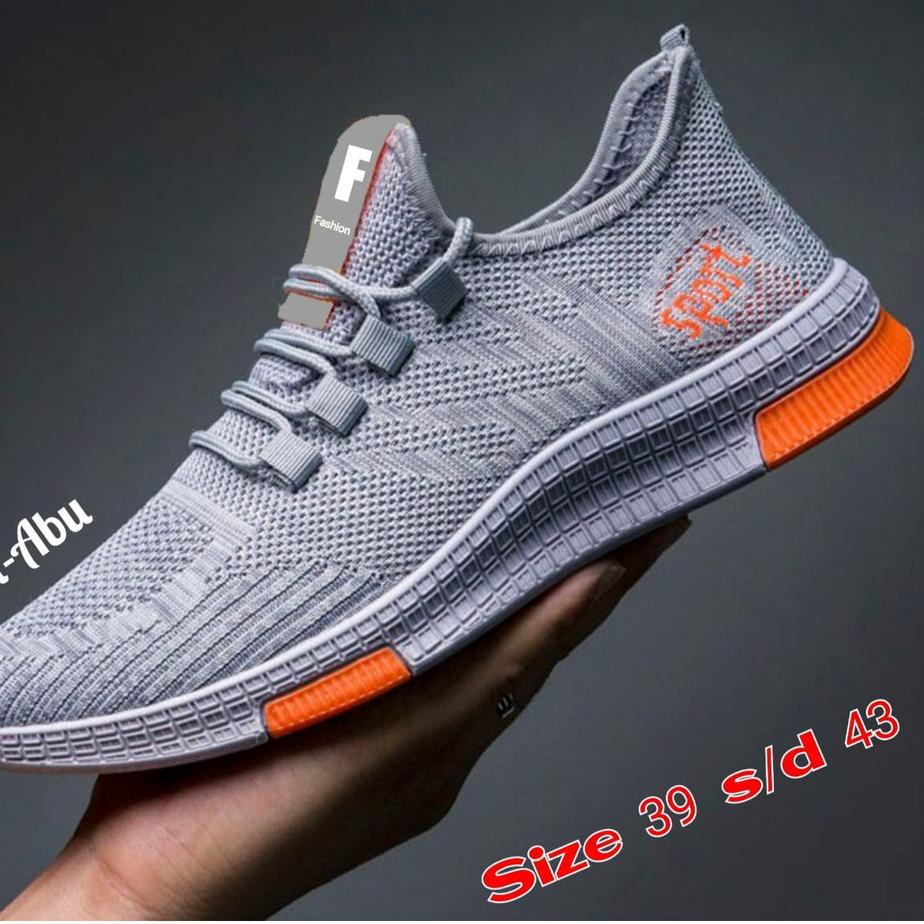 New Sale Sepatu Sneaker Pria Import - Sneaker Fearless Run Sporty Media001 Running Terbaik