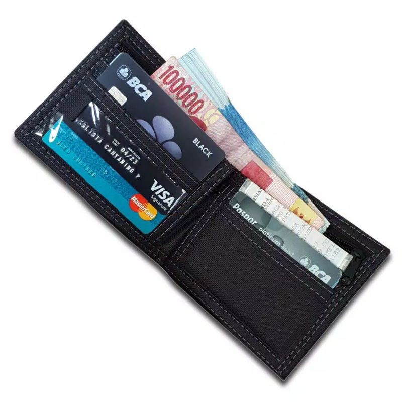 Dompet Kulit Pria Lipat Dua Classic