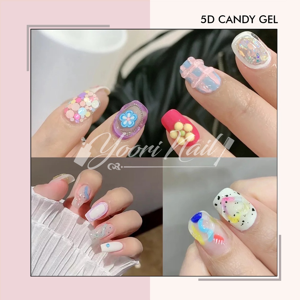 5D Candy gel jelly gel 10ml candy gel nail art gel 5d 4D painting