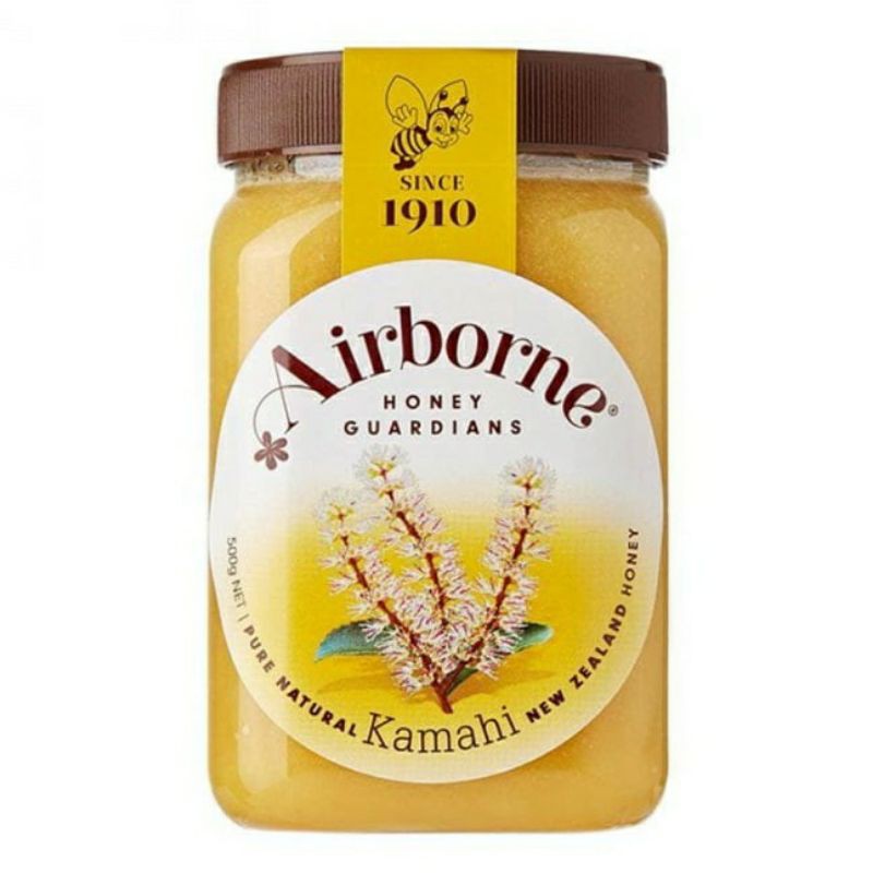 

Airborne Kamahi Creamed Honey/Madu 500gr