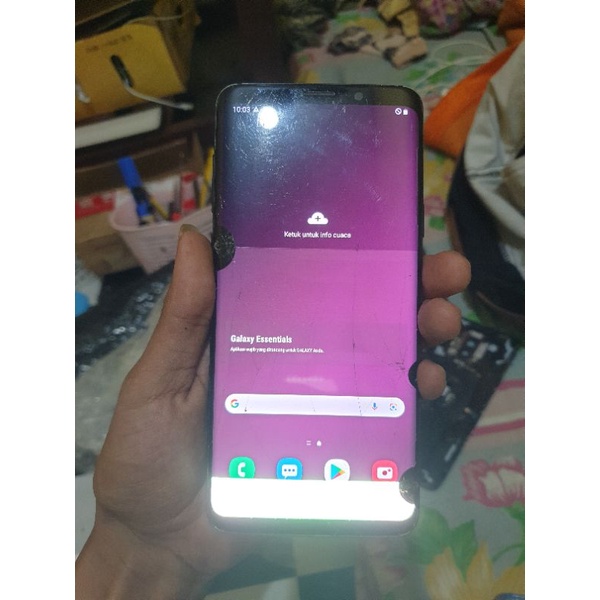 lcd samsung s9plus minus