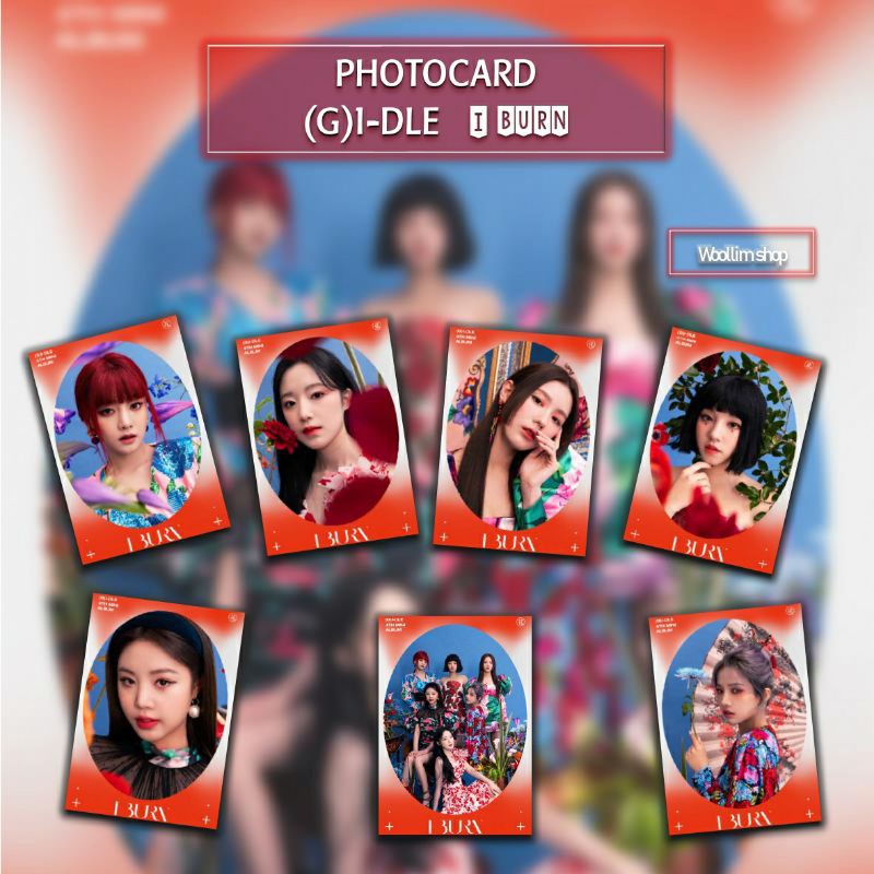 Photocard (G)I-DLE - I Burn