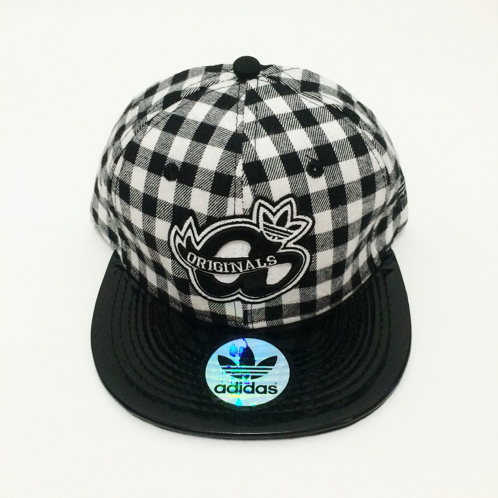 Topi Snapback Adidas Kotak Hitam import murah
