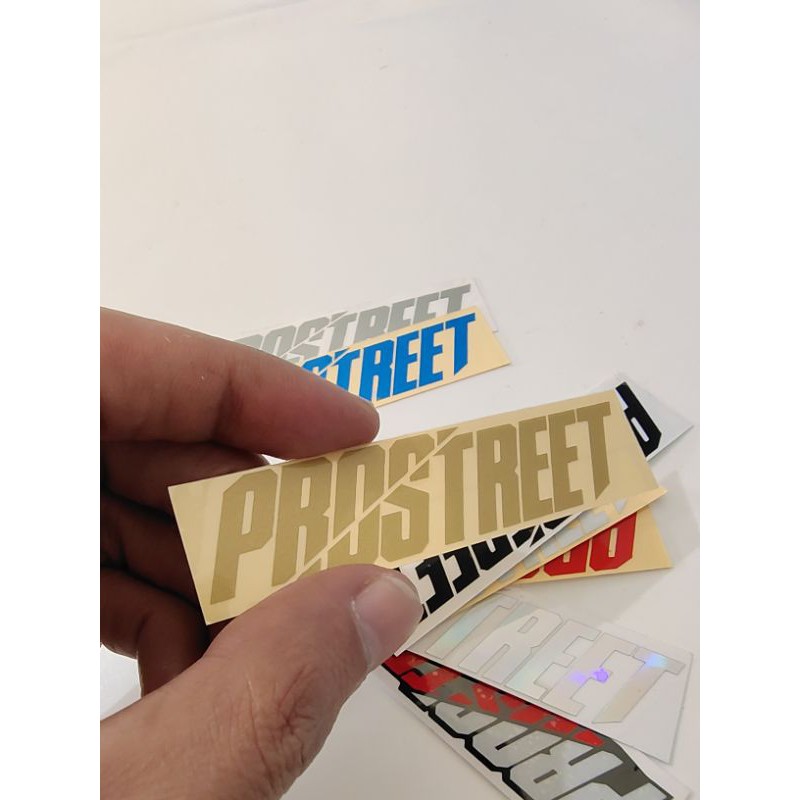 STICKER PROSTREET CUTING KECIL/MINI 7,5 CM