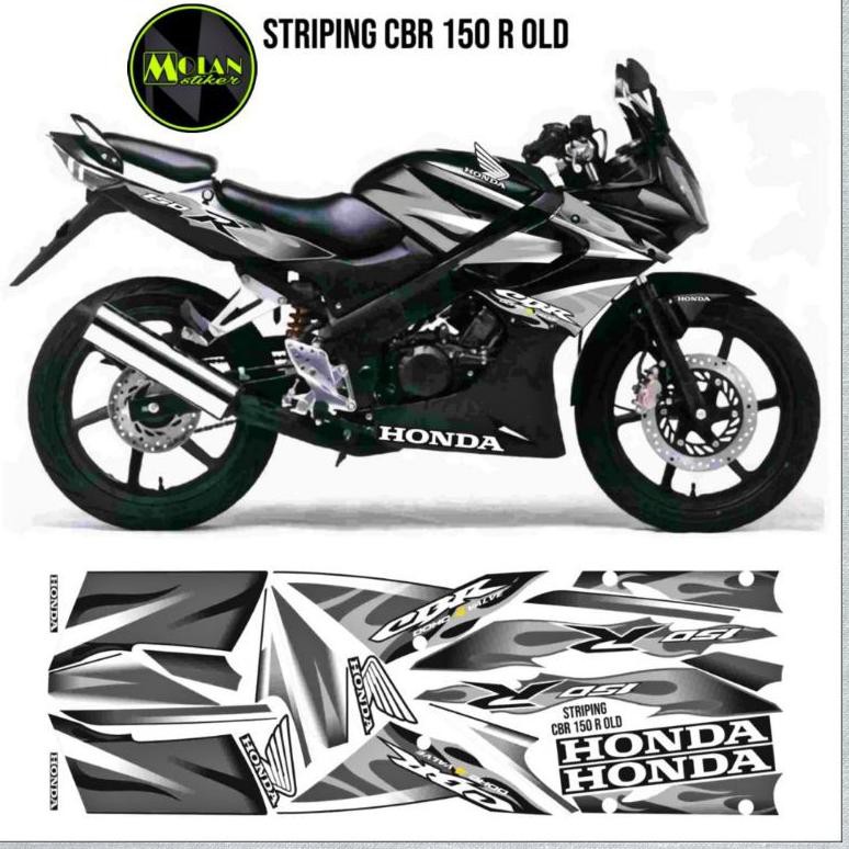 Sticker Striping Variasi Motif Ori Honda CBR 150 Thailand / CBR 150 Old /CBR 150 CBU /CBR 150 LAMA 1