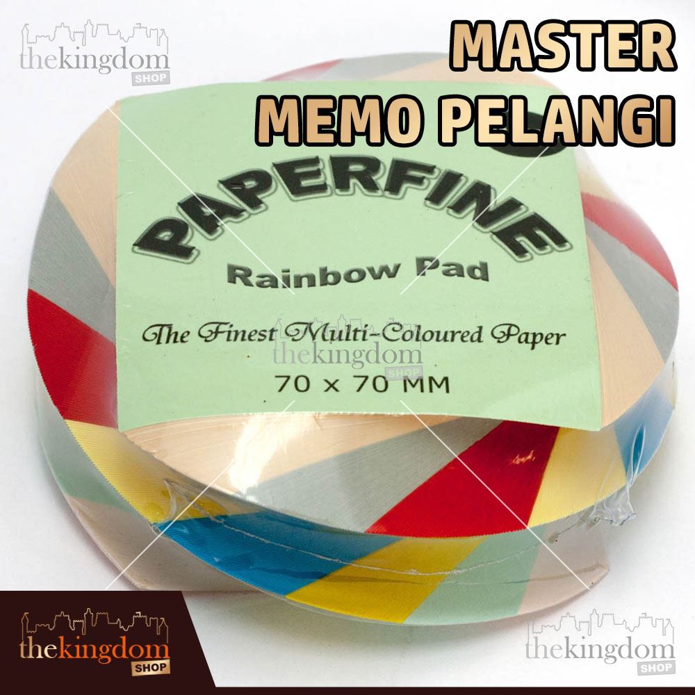 

Master Memo Pelangi / Kertas / Notes