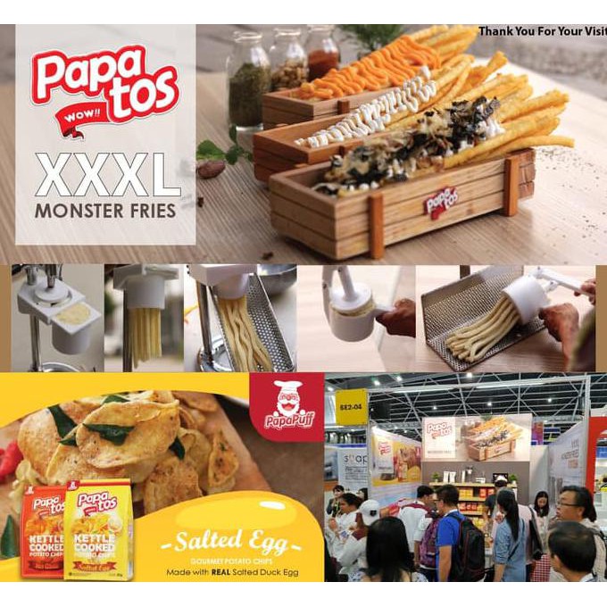 

Papatos Monster Fries Premix Powder