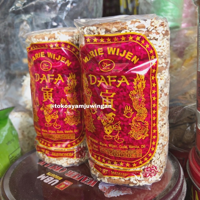 

Marie Wijen Cap Dafa Biskuit Marie Wijen