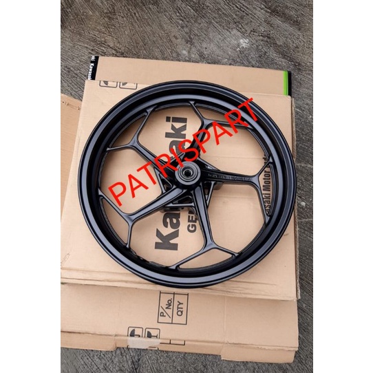 pelek depan velg depan set ninja 250Fi new 2018 original kawasaki