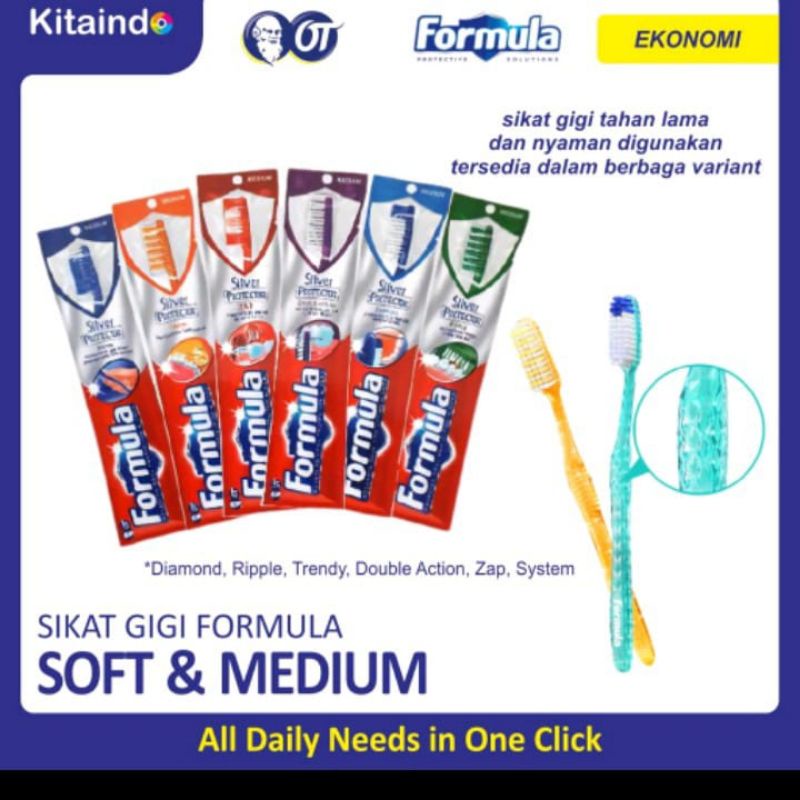 Sikat Gigi Formula 1Box