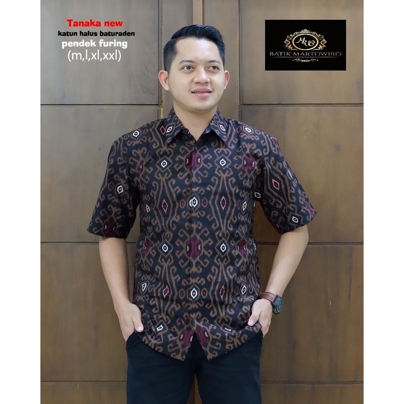 BATIK PREMIUM TANAKA NEW FULL FURING KATUN HALUS BATURADEN SIZE LENGKAP TERMURAH
