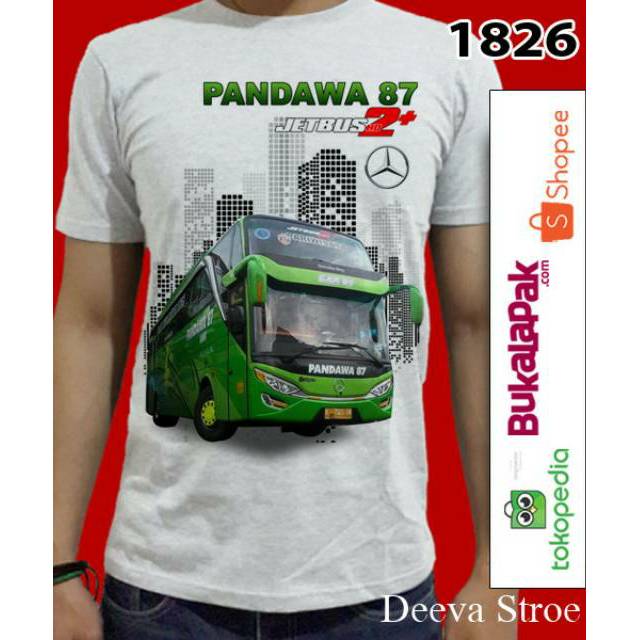 Kaos 3d bus bis pandawa 87
