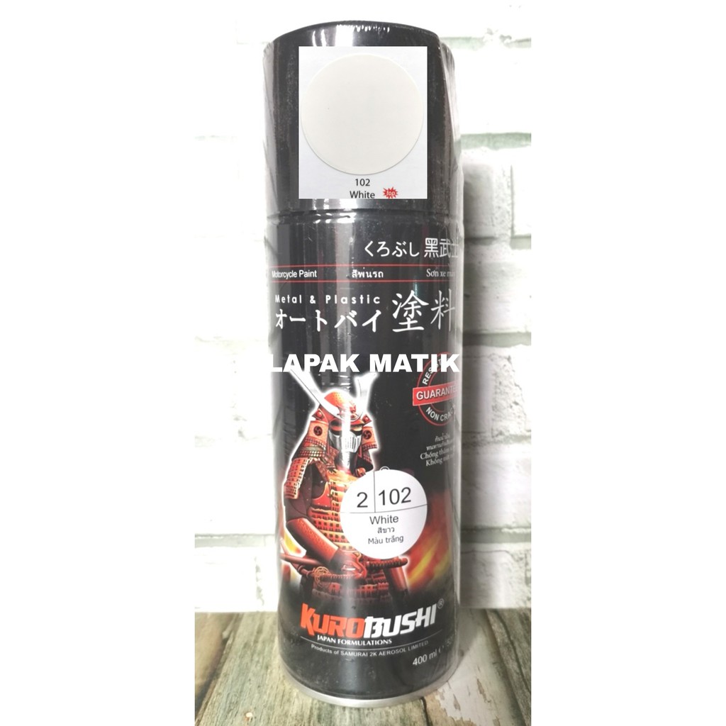 Pilok Samurai Putih White 102 400ML