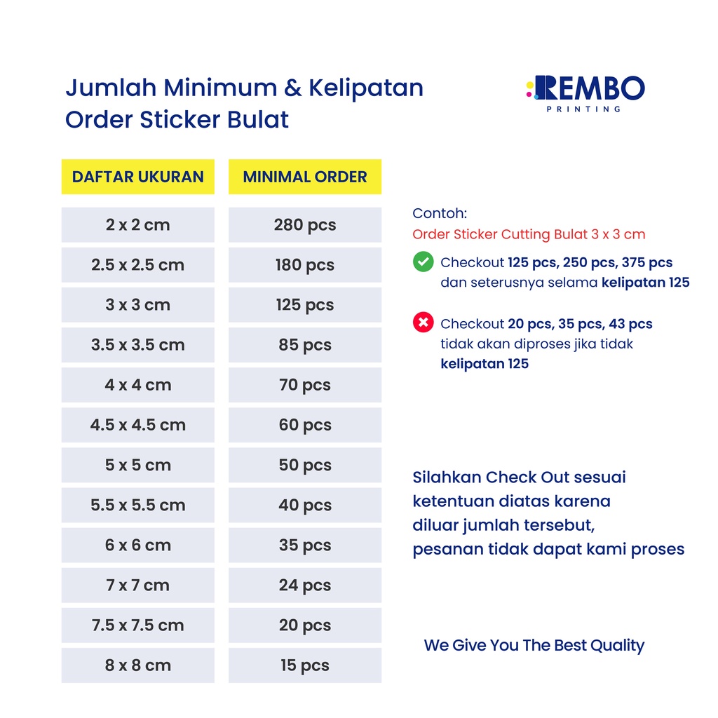 CETAK STIKER VINYL LABEL BULAT LABEL STIKER SEASONAL CUSTOM - REMBO PRINTING